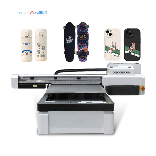 Factory Direct 6090 Small Format UV Flatbed Printer With Varnish For Phone Case Bottle Pen Printing Machine uv printer