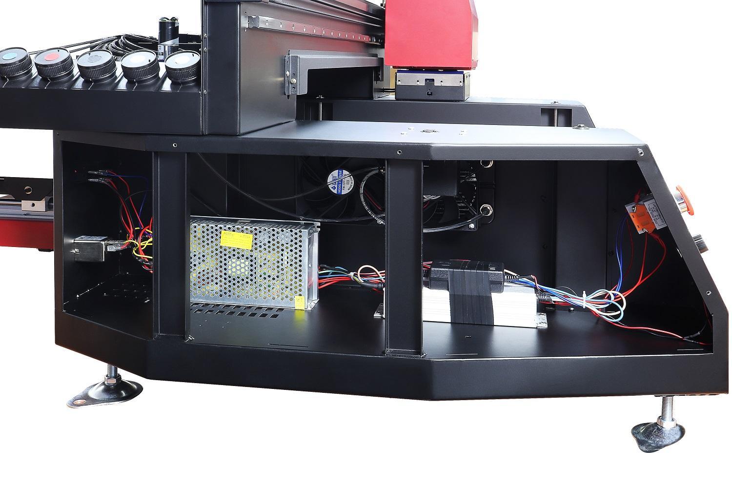 UV Flatbed Printing Machine 6090 Bottle Mug Phone Case Metal digital inkjet printers with XP600 Printhead Economical Price