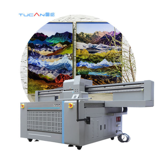 Ricoh GEN5 print head high quality and cheap inkjet Outdoor Large Format 1610 uv flatbed printer