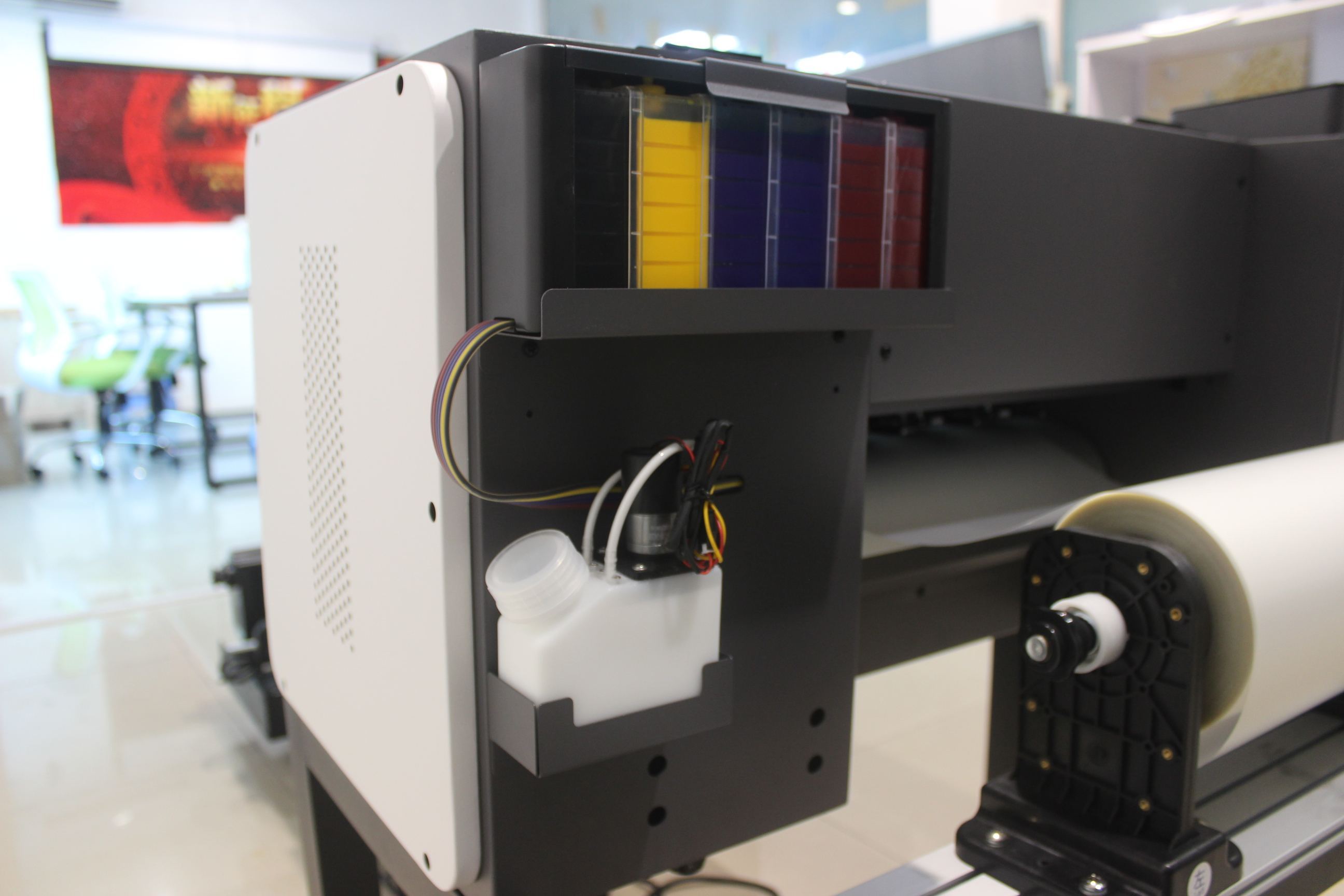 30cm Mini Desktop White Ink Printer Heat Transfer DTF Pet Film Printer Direct to Film With Powder and Dryer DTF Printer