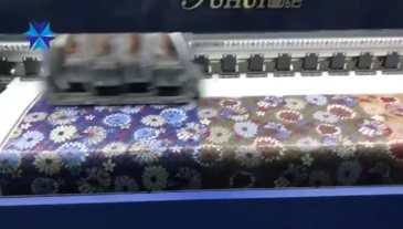 1.8m 6pcs 4720 Printhead Digital Fabric Textile Dye Sublimation Printer Heat Transfer Paper Sticker Printing Machine