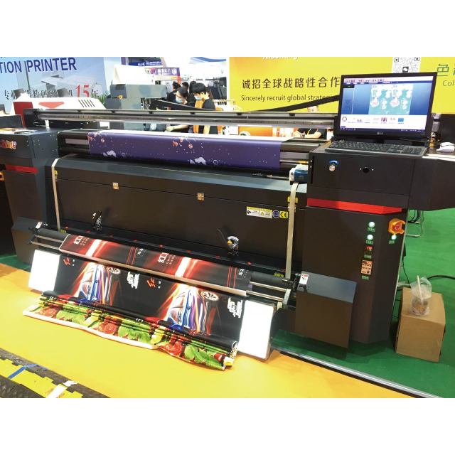 TC-S2204 digital textile printing machine I3200-A1 4 print head flag banner fabric printer inkjet sublimation printer