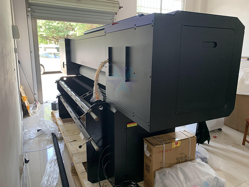 1.8m 6pcs 4720 Printhead Digital Fabric Textile Dye Sublimation Printer Heat Transfer Paper Sticker Printing Machine