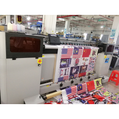 2m DTG printer 2-4 heads i3200 digital textile flag printer