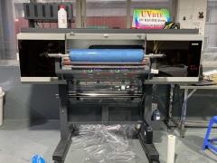 60cm uv dtf printer for all different shape media cmyk white varnish color xp600 i3200 head