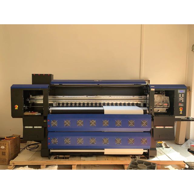 3.2m 8pcs 4720 Printhead Textile Sublimation Printer Heat Transfer Paper Printing Machine Dye Sublimation Printer