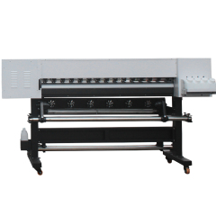 Large format 1600mm eco solvent printer with dx5 i3200 head for leather/PU/canvas for sale