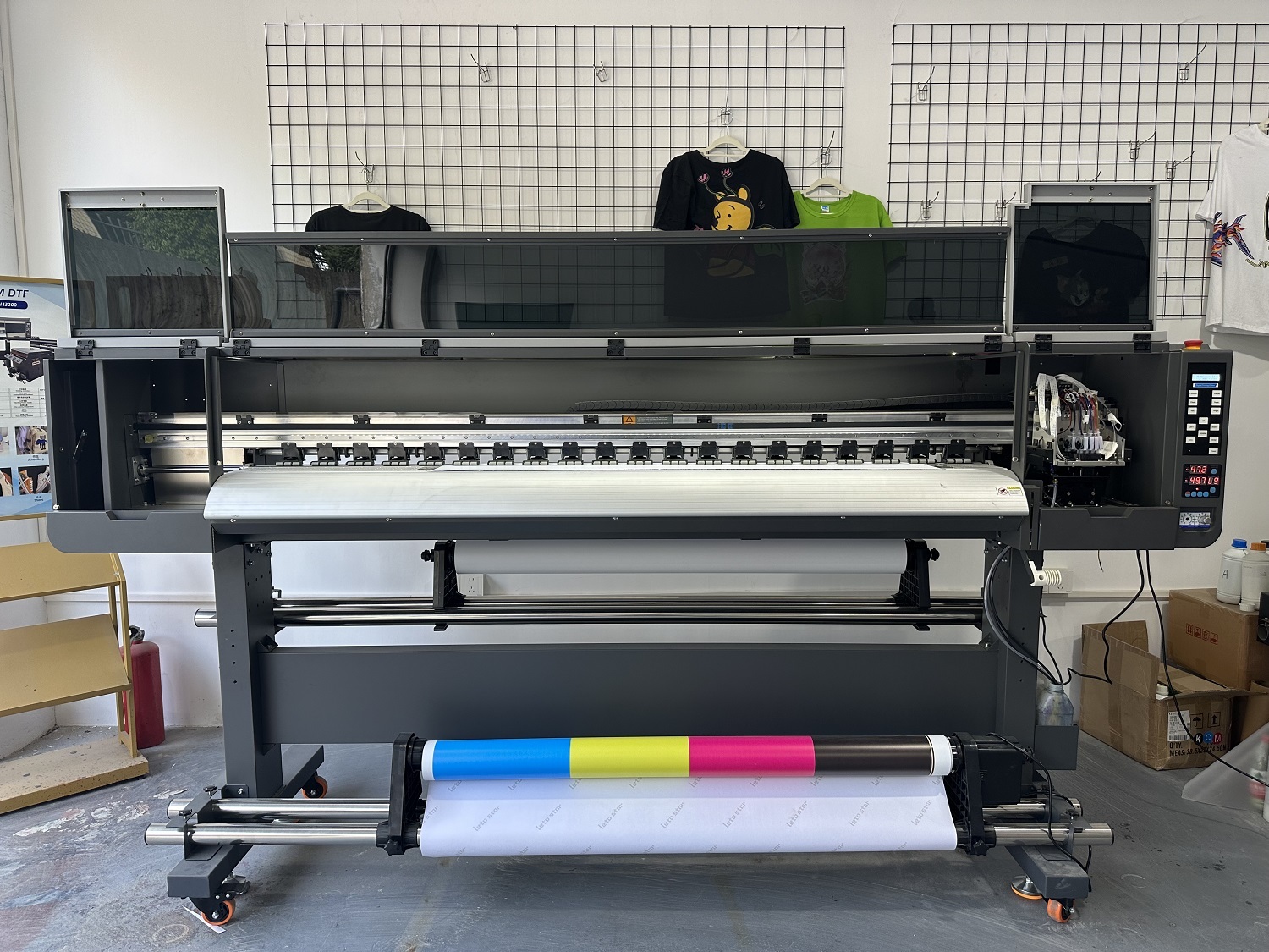 1.6m 1.8m 2.5m eco solvent large wide format inkjet printer Car Sticker vinyl Adhesive Sticker Advertising banner printer