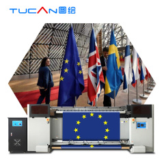 2m DTG printer 2-4 heads i3200 digital textile flag printer