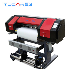 24 inches high quality printing machine 0.6m small sub printer with DX5 XP600 5113 printhead for ads Adhesive Sticker vinyl