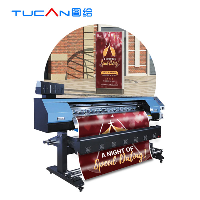 large format led printer 1.6m/1.9m/3.2m eco solvent printer vinyl printer machine