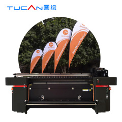 2.2m digital textile printer Epson i3200-A1 2-4pcs print head flag banner fabric printer sublimation printing machine