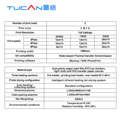 1.6m 1.8m large format i3200 XP600 eco solvent printer and cutter vinyl sticker printing machine inkjet eco solvent printer