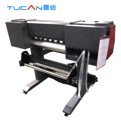 24 inches high quality printing machine 0.6m small sub printer with DX5 XP600 5113 printhead for ads Adhesive Sticker vinyl