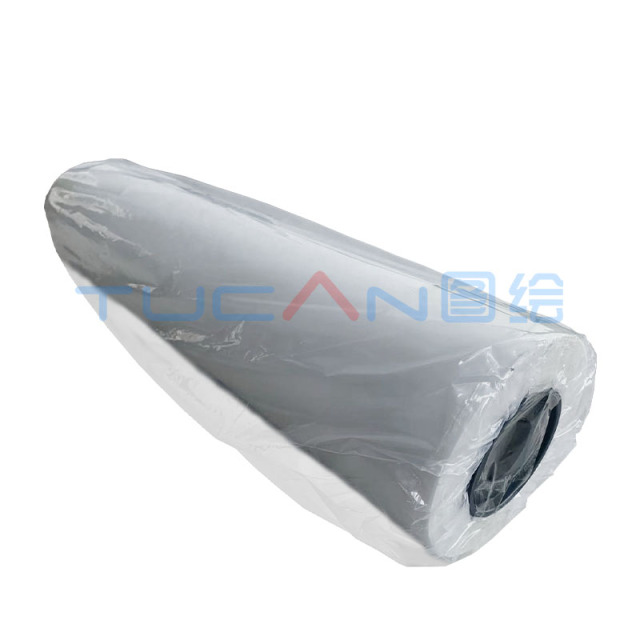 60cm*100cm Digital Inkjet Printing Dtf Pet Film Roll 75U Thickness Single-sided Release PET Roll Hot Peel Film