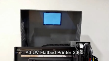 A3 UV Flatbed Printer XP600 Print head 3360 desktop Size UV printer