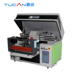 4060 UV 2 heads Epson XP600 One machine three functions multi use UV flatbed printer UV DTF printer Cylinder printer