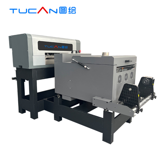 Tucan good quality with affordable price A2 42cm DTF Printing Machine with 2 head xp600 printer for all fabric