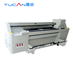 1.8m hybrid printer flatbed and roll to roll printing 2 in 1