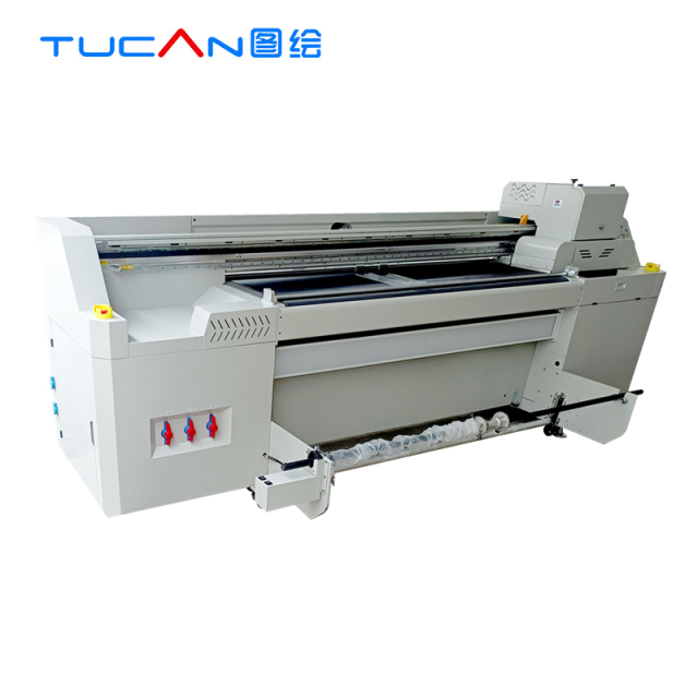 1.8m hybrid printer flatbed and roll to roll printing 2 in 1