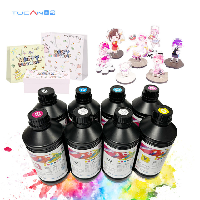 UV ink light smell widely used for all Chinese brand UV printers DX5/DX7/I3200/XP600/I1600