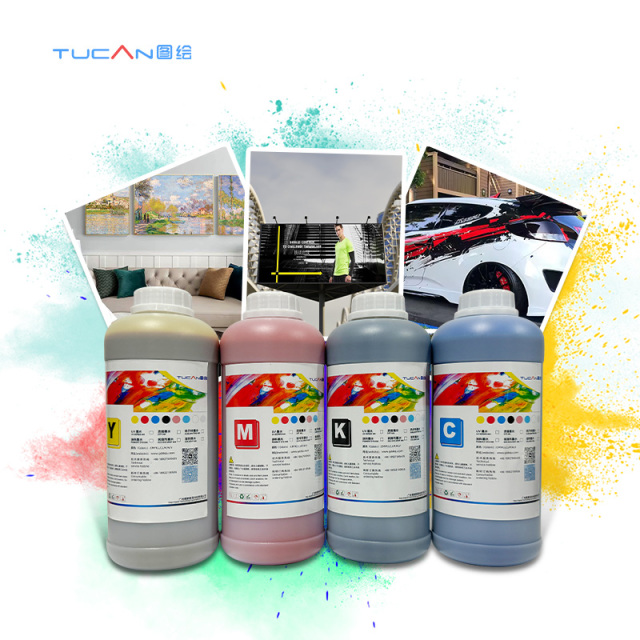 Eco solvent ink no smell widely used for all Chinese brand printers DX5/DX7/I3200/XP600/I1600