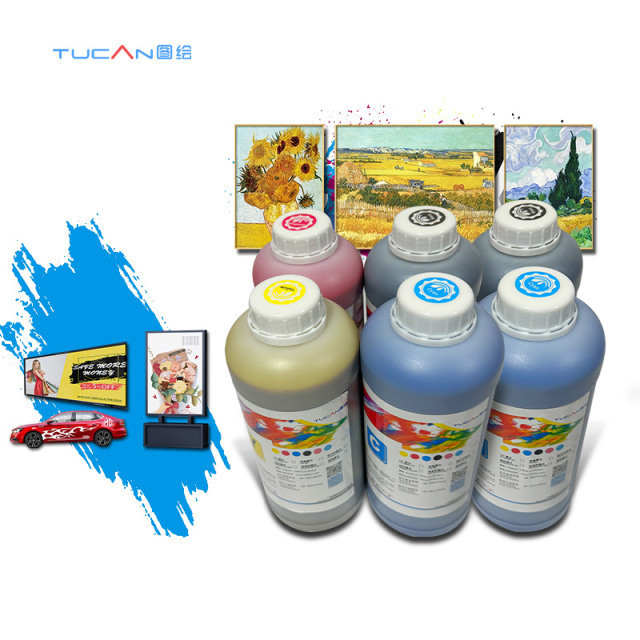 Eco solvent ink no smell widely used for all Chinese brand printers DX5/DX7/I3200/XP600/I1600