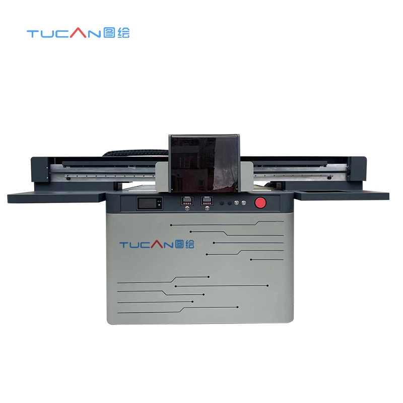 Most popular widely used Epson i3200-U1 print head 9060 UV printer on all flat and cylinder items for customized printing