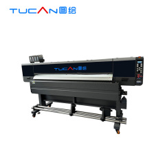 Tucan 1.6m 1.8m 1.9m high speed eco solvent printer XP600/i3200/i1600 double head flex banner vinyl printer