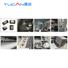 Tucan 1.6m 1.8m 1.9m high speed eco solvent printer XP600/i3200/i1600 double head flex banner vinyl printer