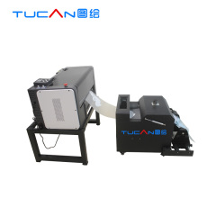 Tucan new 30cm 12inches Direct To PET Film Roll Dual XP600 Print head DTF printer with powder machine