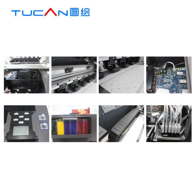 Tucan new 30cm 12inches Direct To PET Film Roll Dual XP600 Print head DTF printer with powder machine