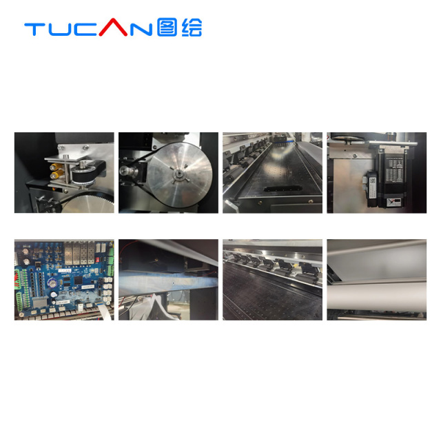 60cm High-Speed dtf printer Digital Belt Textile Printing Machine with a Speed of 130m/H Direct to Fabric Printer