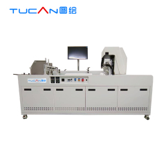 One pass pinter high speed automatic single-pass printer for paper bags corrugated paper pizza boxes hamburger boxes coasters wristbands