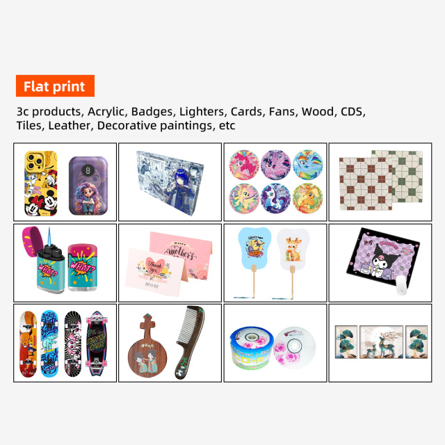 Factory Direct 6090 Small Format UV Flatbed Printer With Varnish For Phone Case Bottle Pen Printing Machine uv printer