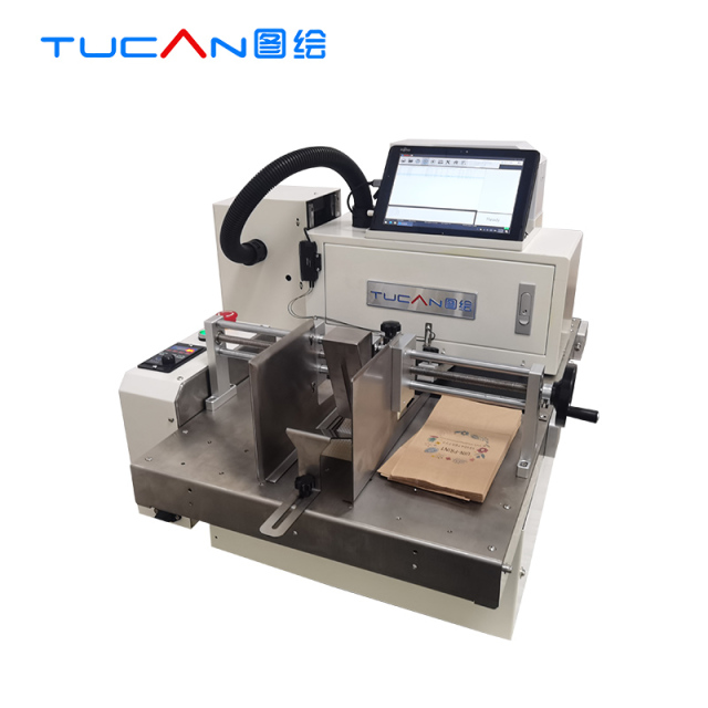 Tucan TC-300A MINI  One Pass Printer Machine Automatic Flatbed Inkjet Corrugated Cardboard Logo Printer
