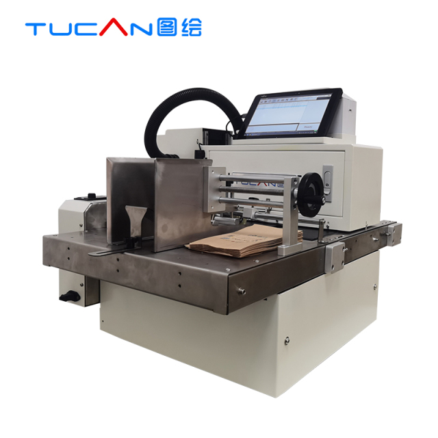 Tucan TC-300A MINI  One Pass Printer Machine Automatic Flatbed Inkjet Corrugated Cardboard Logo Printer