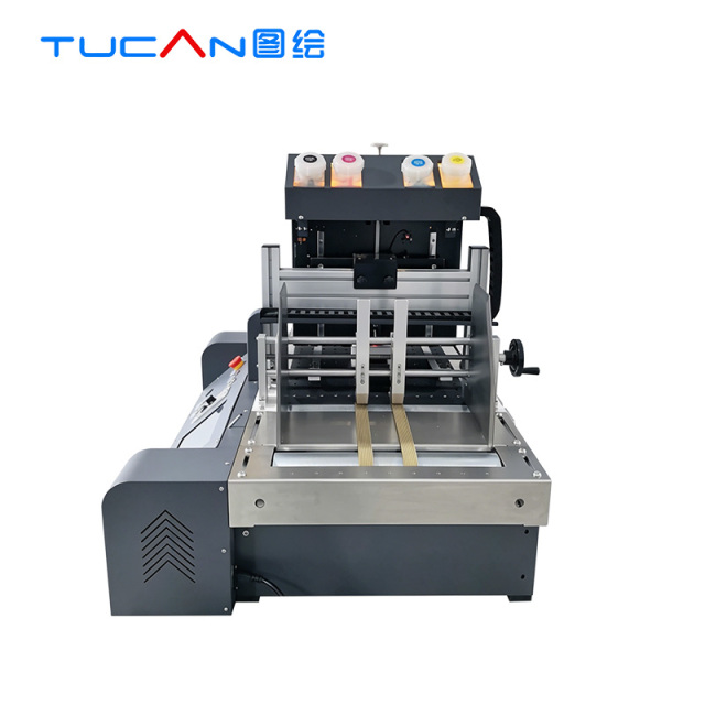 Tucan TC-300A MINI  One Pass Printer Machine Automatic Flatbed Inkjet Corrugated Cardboard Logo Printer