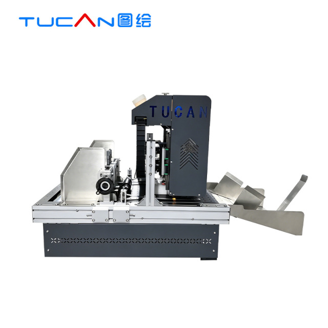 Tucan TC-300A MINI  One Pass Printer Machine Automatic Flatbed Inkjet Corrugated Cardboard Logo Printer