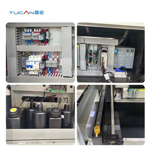 UV Singlepass Ricoh Printhead Fast 1-11.4mm Print Dimension Full-Automatic 1200/1200mm Energy Saving Inkjet Digital Printing