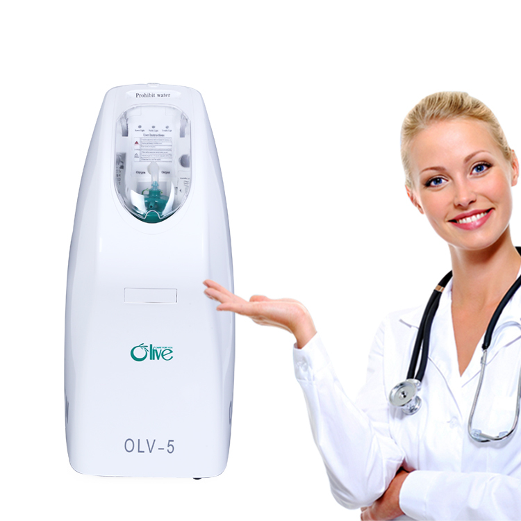 Concentrateur d'oxygène domestique multidébit, appareil à oxygène médical réglable de 1 à 5 litres