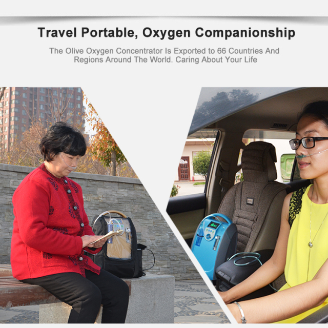 Compact And Lightweight Lithium Battery Operated Oxygen Concentrator Outdoor Oxygen Machine