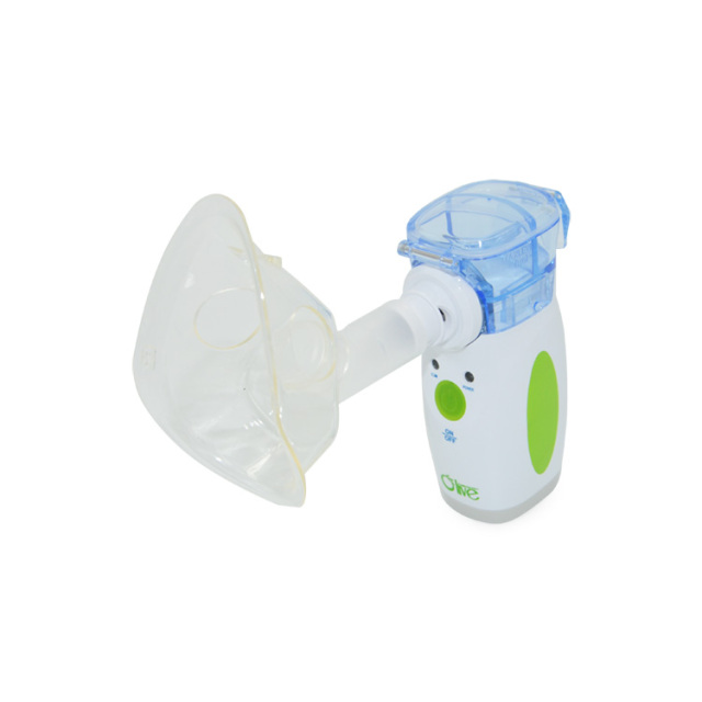 White Portable Nebulizer Machine Quiet Ultrasonic Respiratory Mesh Nebulizer