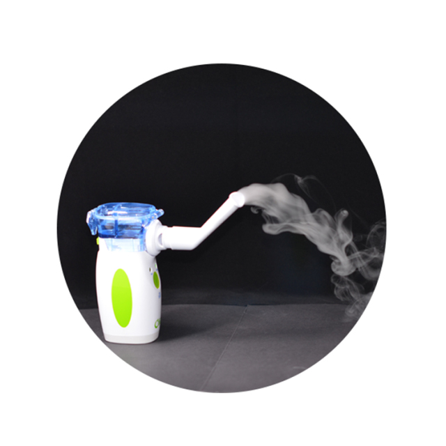 White Portable Nebulizer Machine Quiet Ultrasonic Respiratory Mesh Nebulizer