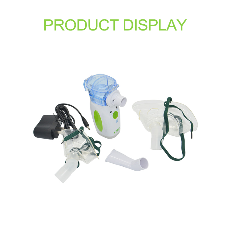 Nebulizador ultrasónico portátil de oliva para niños y uso en viajes