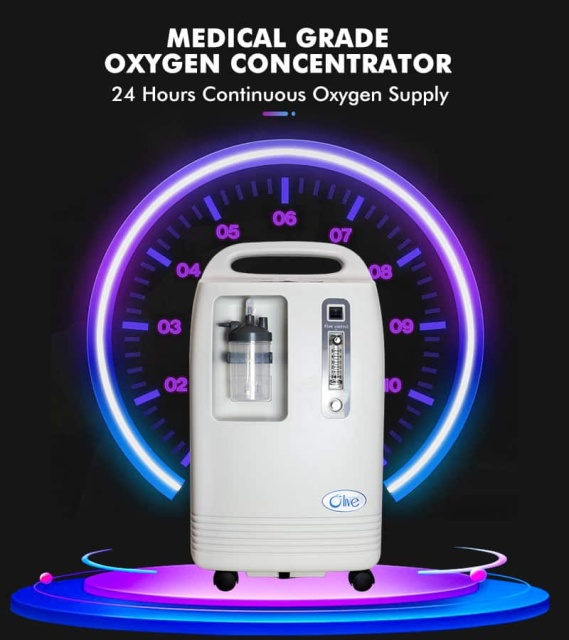 Olive 10L-Wholesale Clinic/ Medical Supplies 96% High Purity 9L 10 Lpm Oxygen Generator Machine