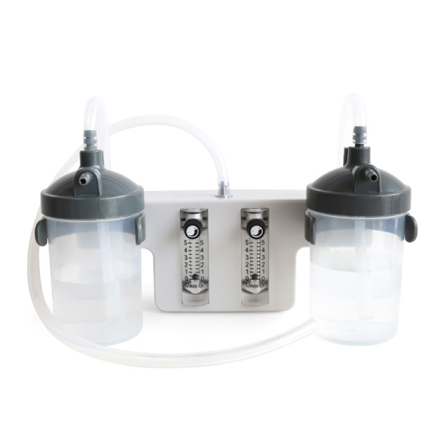 Olive Oxygen Dual Use Double Flow Device Flow Splitter For 2 Person