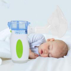 Nebulizador ultrasónico portátil de oliva para niños y uso en viajes