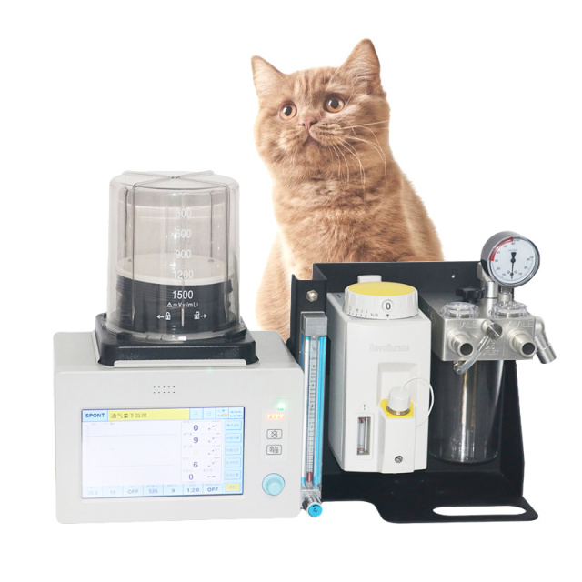 Veterinary Vaporizer Anaesthetic With Ventilator Veterinary Medical Equipment Animal Anesthesia