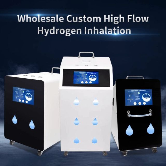 Wholesale High Flow Hydrogen Inhalation Machine 1000ml-4200ml Oxyhydrogen Inhaler For Health Care